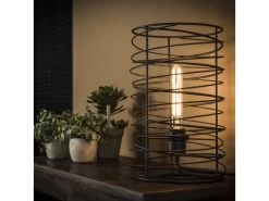 Tafellamp SPIRAAL - Charcoal Zwart -Welkom bij Verlichting en Meubels Winkel! zijlstra 27346