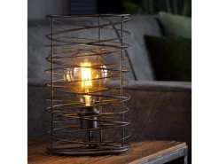 Tafellamp SPIRAAL - Charcoal Zwart -Welkom bij Verlichting en Meubels Winkel! zijlstra 27350