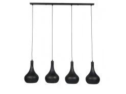 Hanglamp PUNCH - Zwart/bruin Zwart -Welkom bij Verlichting en Meubels Winkel! zijlstra 27375