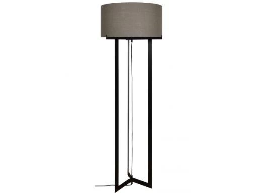 Vloerlamp MOLVENO - Grof Linnen/zwart Staal Grijs -Welkom bij Verlichting en Meubels Winkel! ztahl ztahl molveno 57818