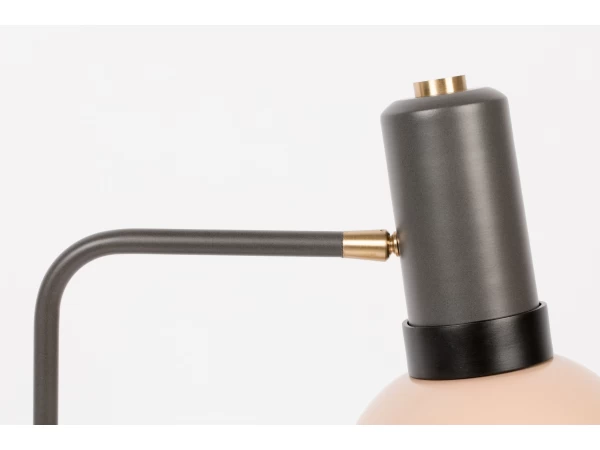 Zuiver Bureaulamp CHARLIE - Grijs/Zalm Grijs 6 Zuiver Bureaulamp CHARLIE - Grijs/Zalm Grijs - Afbeelding 6