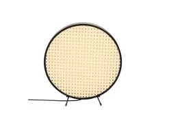 Zuiver Tafellamp SIEN - Zwart/Rotan Zwart